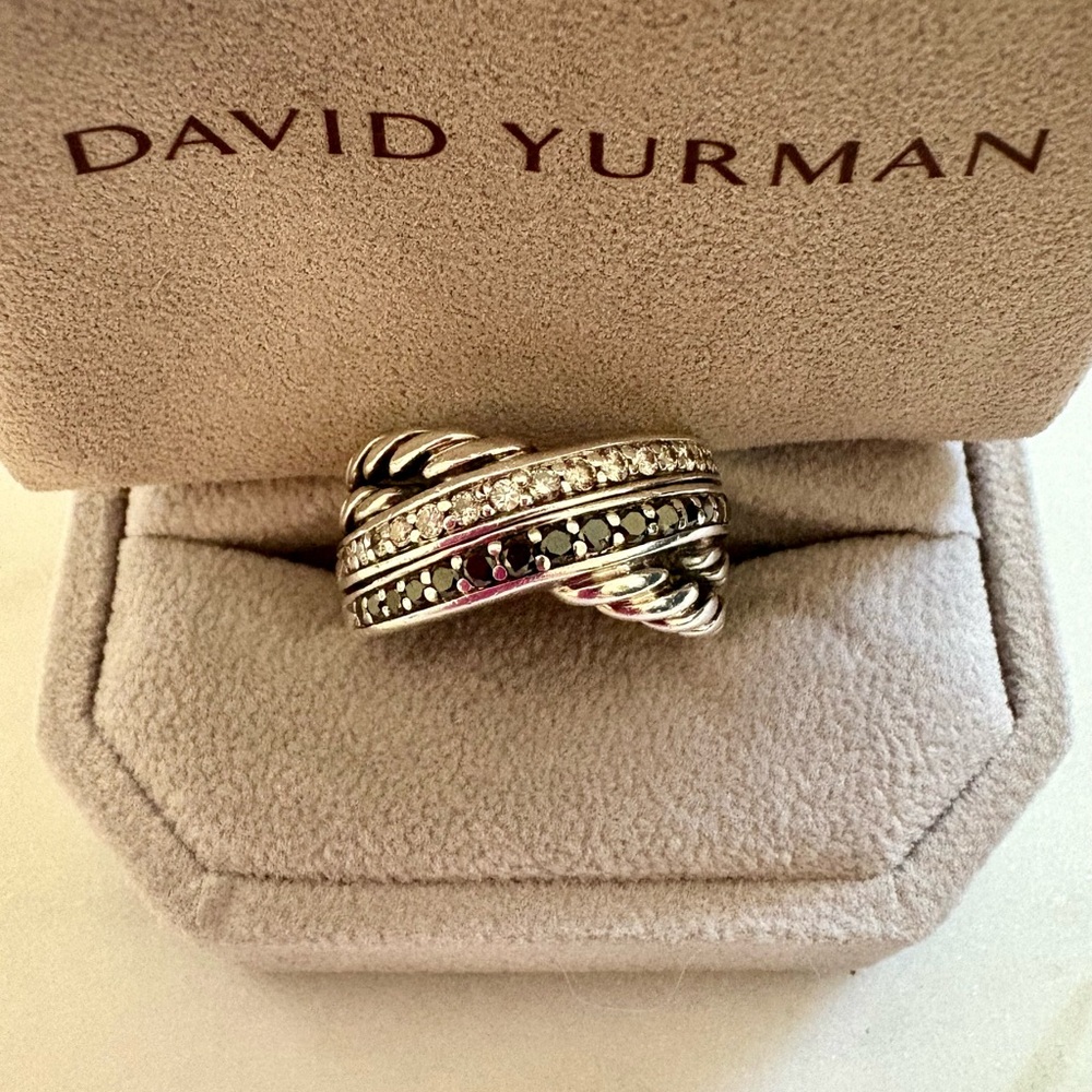 David Yurman Pave Diamond Ring